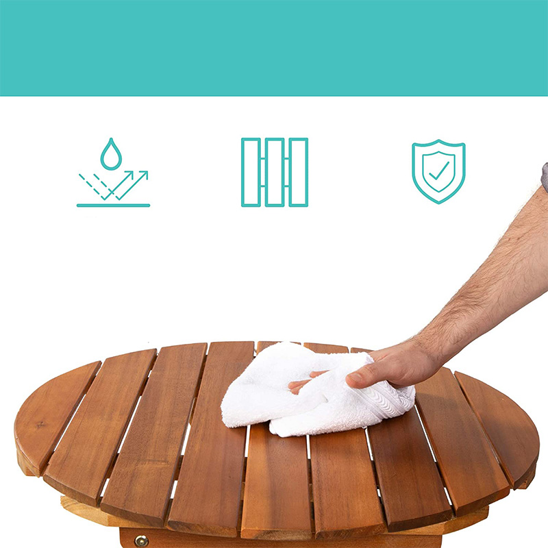 ビストロ 3 点セット、折りたたみテーブル、椅子 2 脚付き