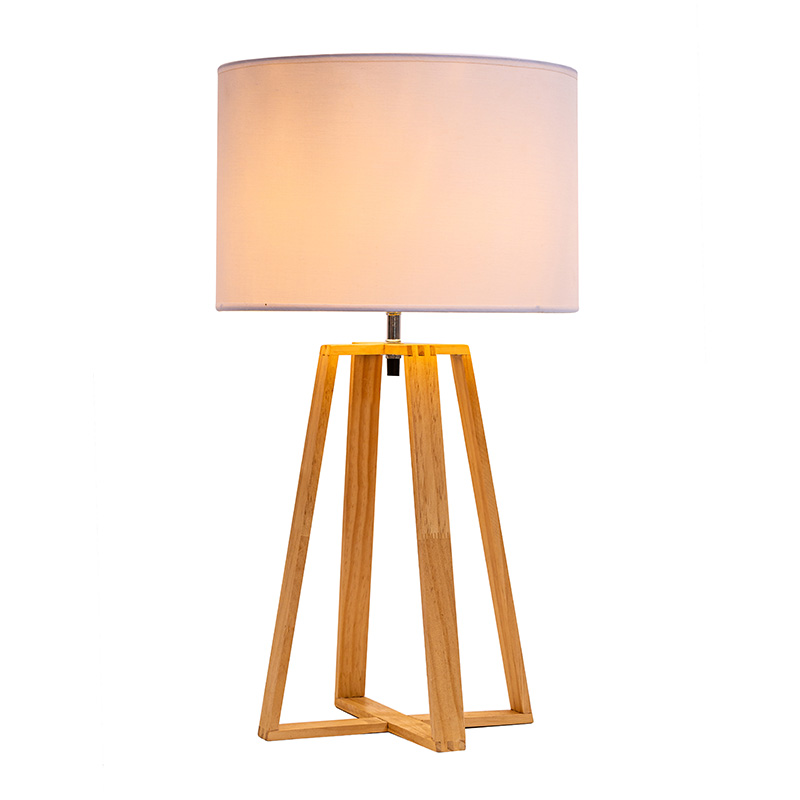 アンティーク アイス ブルーとナチュラル ロープ仕上げ - ラウンド ハードバック ナチュラル リネン シェード - オン/オフ ロータリー スイッチ