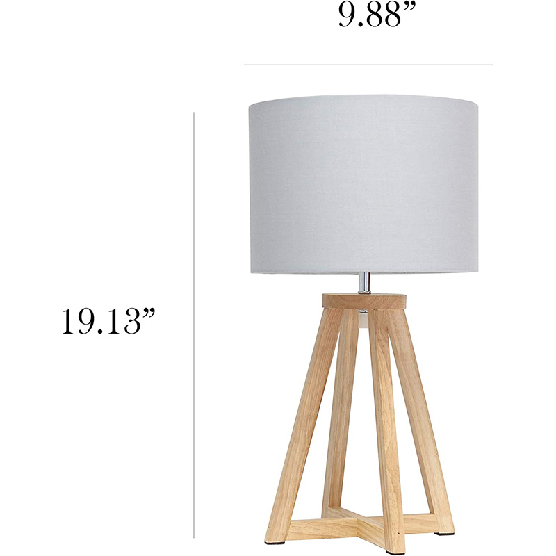 アンティーク アイス ブルーとナチュラル ロープ仕上げ - ラウンド ハードバック ナチュラル リネン シェード - オン/オフ ロータリー スイッチ