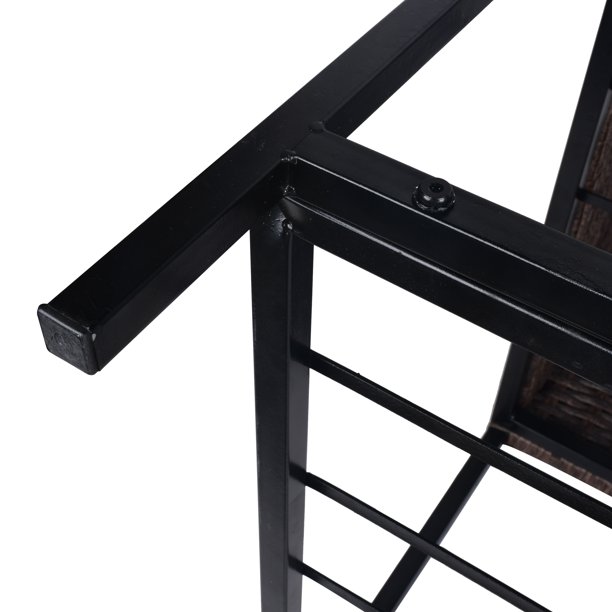 屋内/屋外用ラタンフラワープランターボックス 下に工具収納ラックと頑丈な高さ28インチの作業エリア付き