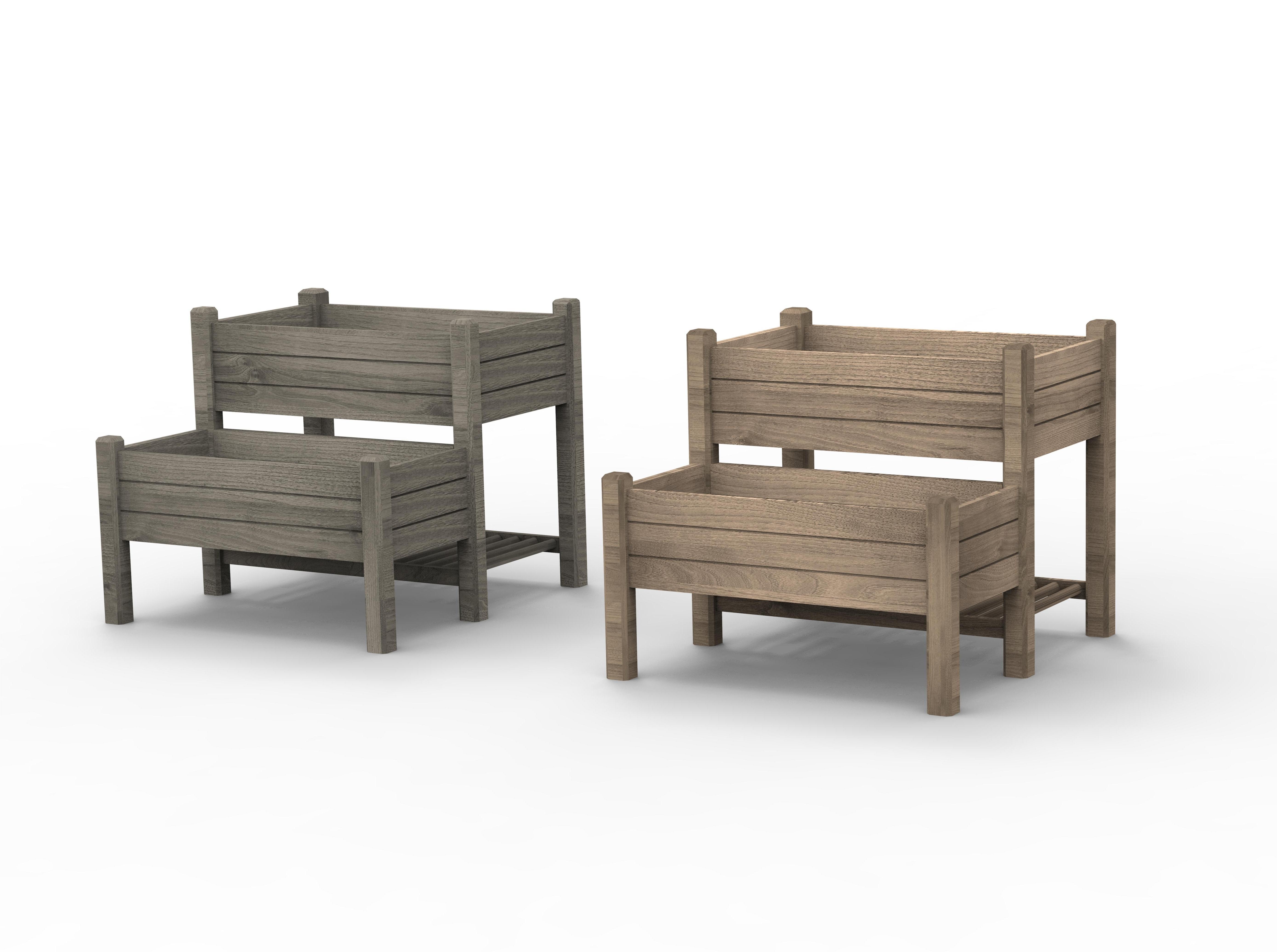 キッズレイズドガーデンベッドプランター