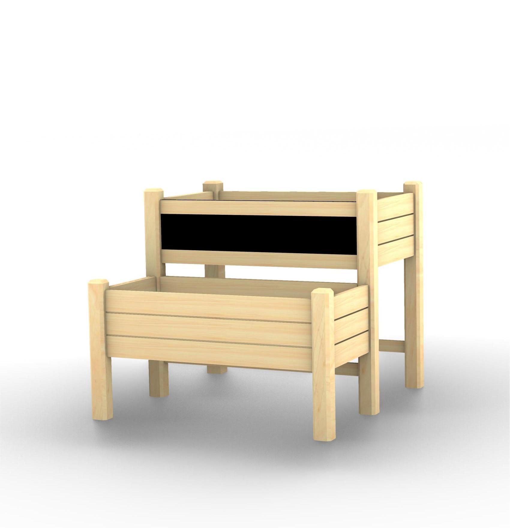 キッズレイズドガーデンベッドプランター