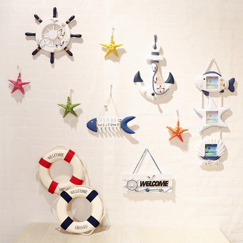 Lixincrafts 海辺の聖域の装飾、海のスタイルの装飾、
